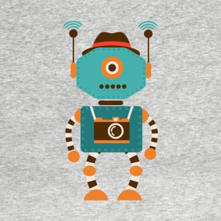 Hipster Robot 1 T-Shirt